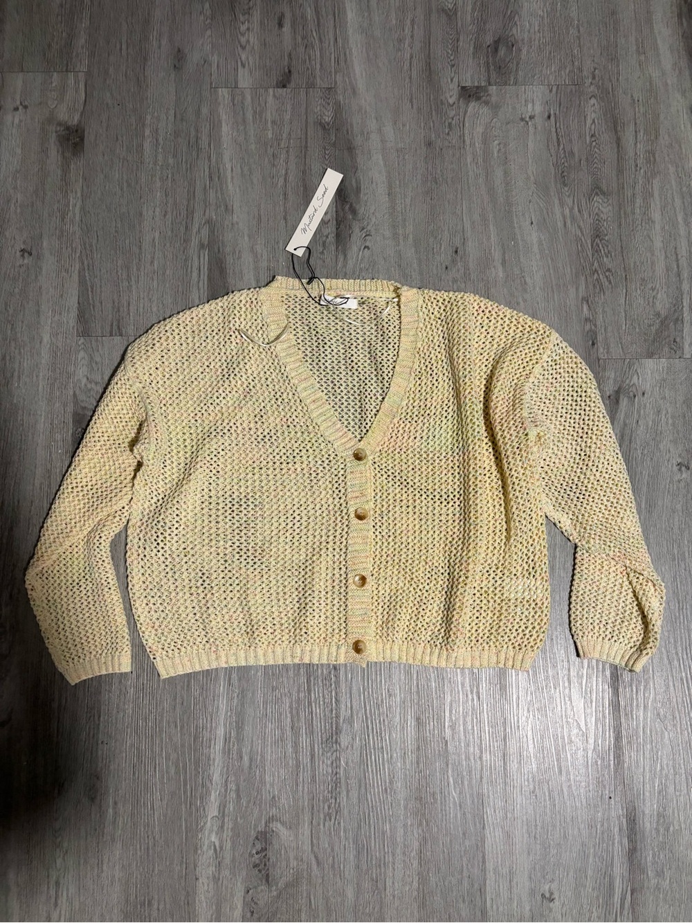 Women’s Open Knit Cardigan Sweater